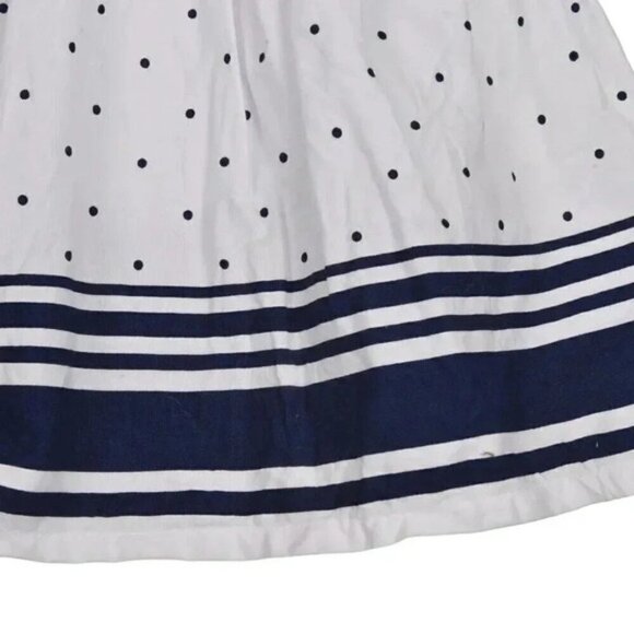 Gymboree Dress Bundle Red White Blue Cotton Floral Polka Dot Size 12-18M - Picture 4 of 10